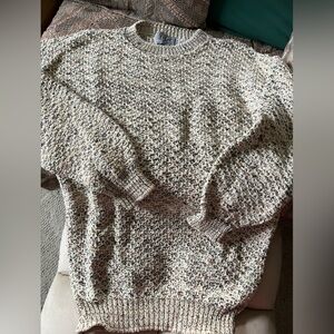 Speckled Knit Sweater